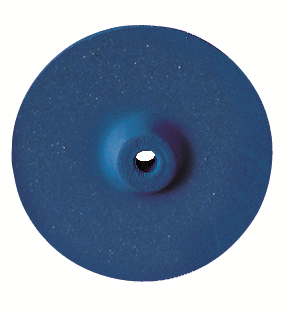 Резинка силиконовая EVE I22BL без держателя (синяя шлифовальная) колесо, 22*1 мм, шт