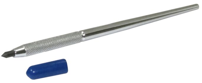 Чертилка твердосплавная с никелированной ручкой, длина 150 мм, шт