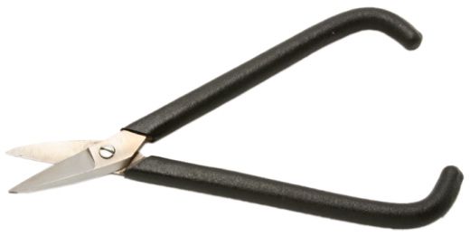Ножницы по металлу прямые с прорезиненными ручками, шт