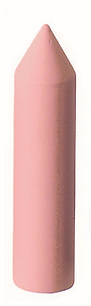 Резинка силиконовая EVE S6sf без держателя (розовая финишная) штифт, 6*24 мм, шт