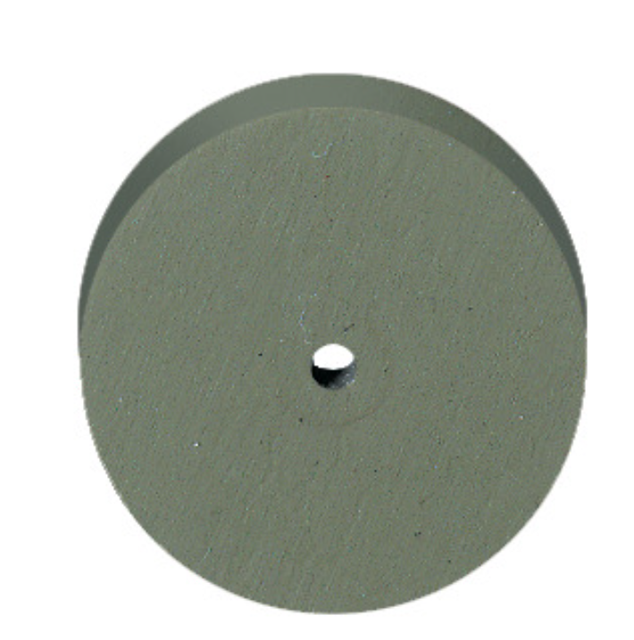 Резинка силиконовая EVE 801 без держателя (зеленая полировальная) колесо, 22*3 мм, шт