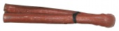 Шнурок для ювелирных изделий кожаный диаметр 4,0 мм, коричневый, м