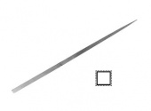 Напильник квадратный с ручкой  хабилис VALLORBE LH2608, длина рабочей части 105 мм, насечка №1, шт
