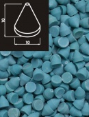 Наполнитель для галтования  AVALON 05РS10 - конус пластиковый синий (10х10 мм)