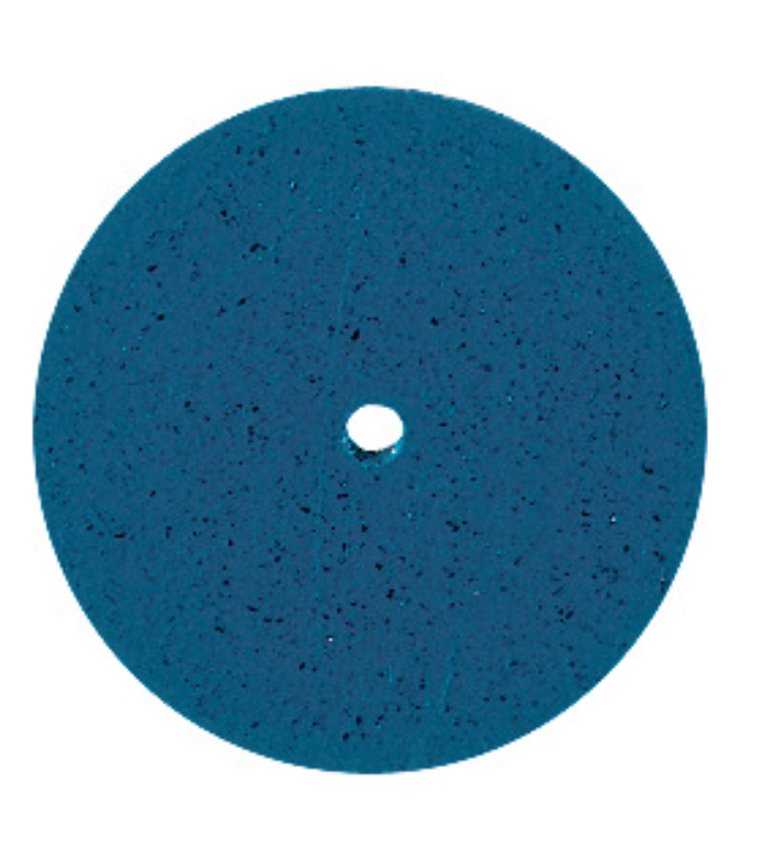 Резинка силиконовая EVE 502 без держателя (синяя шлифовальная) колесо, 22*1 мм, шт