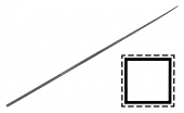 Напильник квадратный игольчатый VALLORBE LP1480 длина 50 мм насечка №6, шт