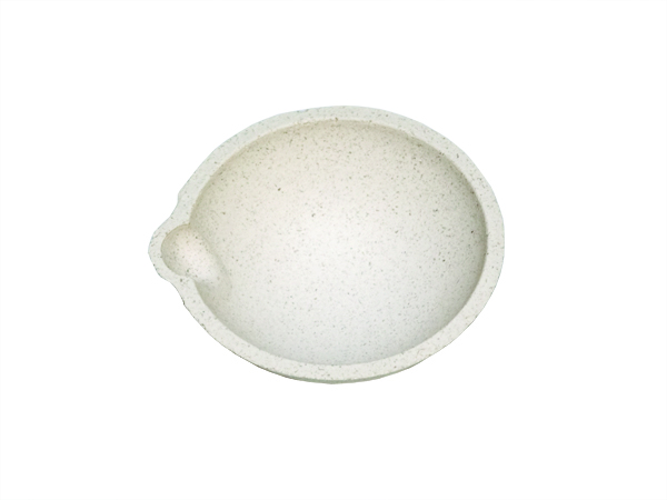 Тигель керамический тонкостенный №7, диаметр 75 мм, высота 30 мм, шт