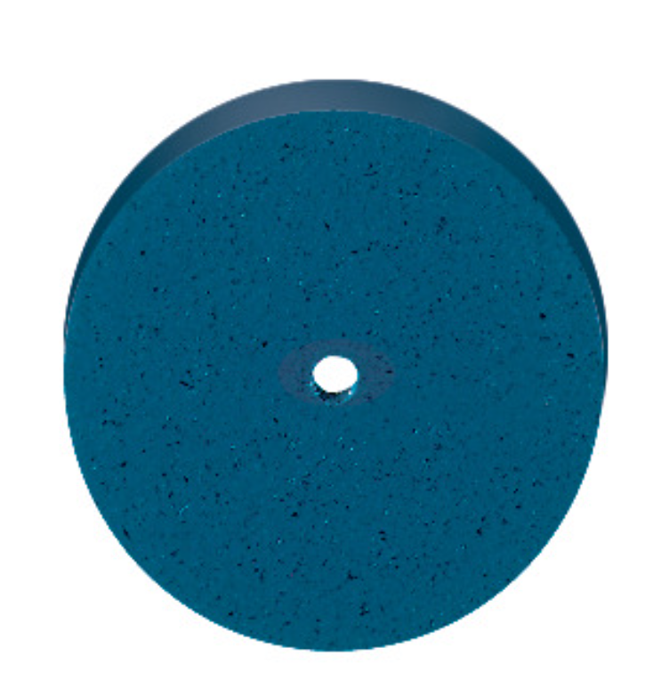 Резинка силиконовая EVE 501 без держателя (синяя шлифовальная) колесо, 22*3 мм, шт