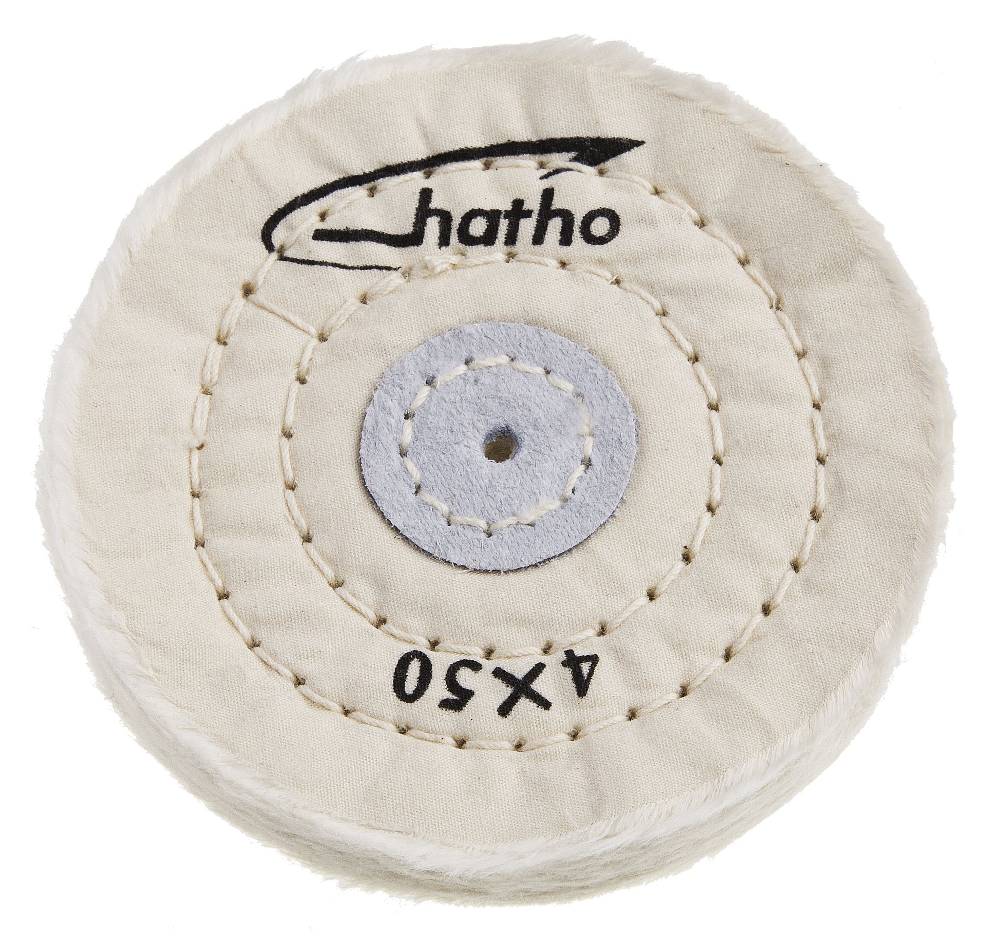Круг муслиновый HATHO белый  4х50 (диаметр 100 мм, 50 слоев)